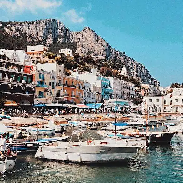 Capri island italy travel