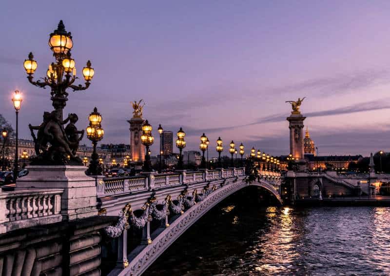 Bridges in Paris trip
