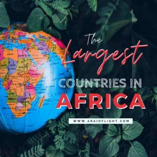 largest country in Africa large countries