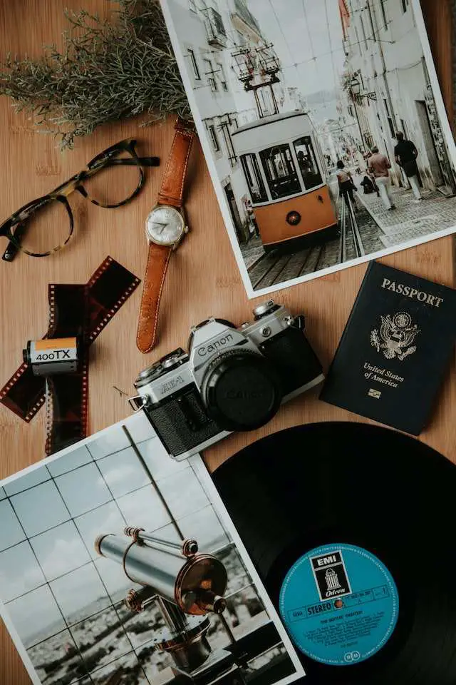 Packing list for international travel
