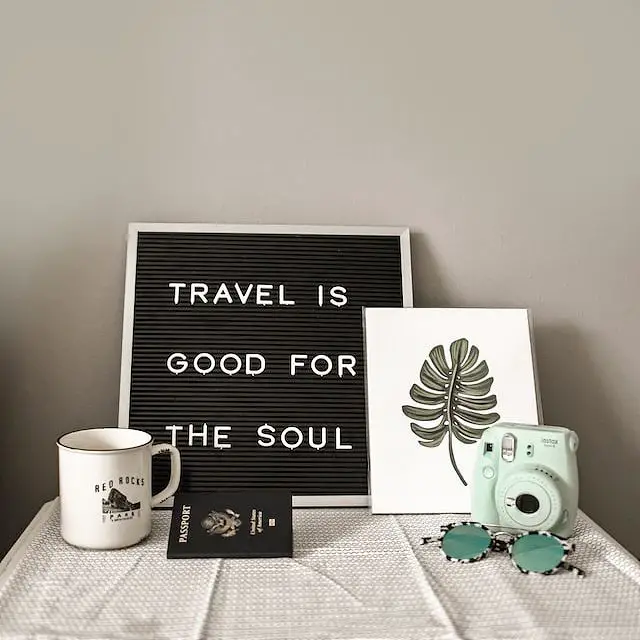 Quote Travel is good for the soul