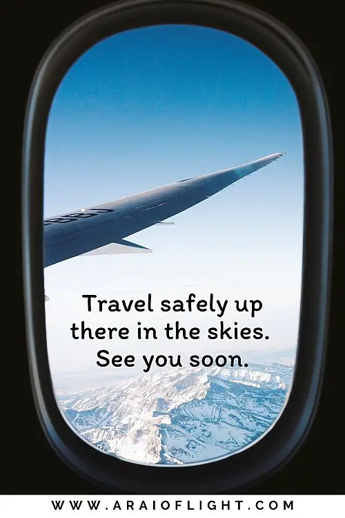 wishing a safe flight greetings loved ones
