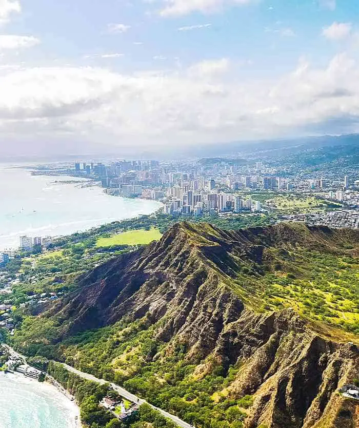 Hike Diamond head trail Oahu things to do activities