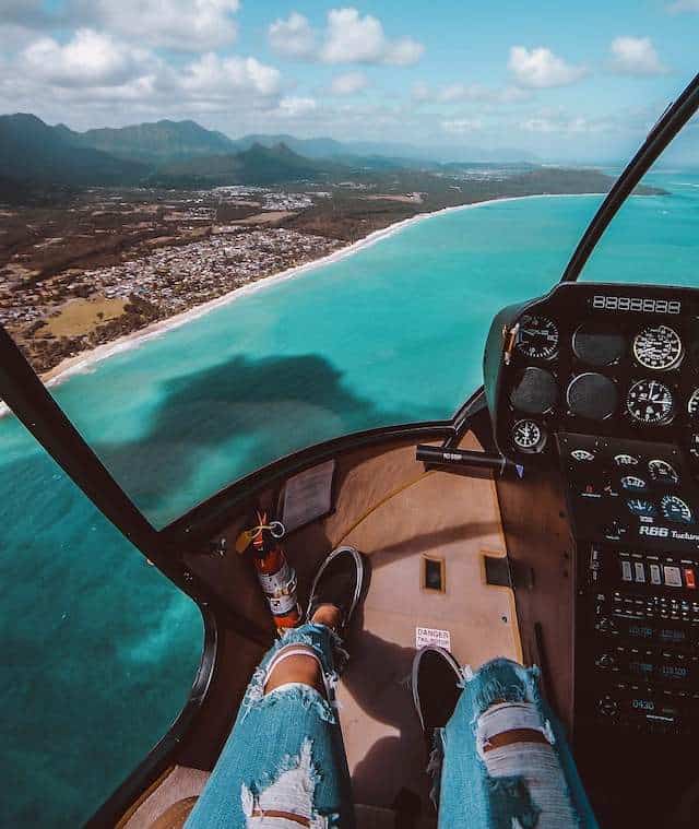 adventurous things to do in Oahu Hawaii helicopter ride
