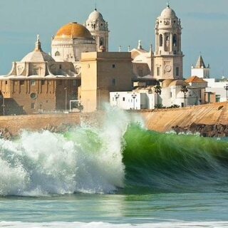 Beach in Cadiz Spain