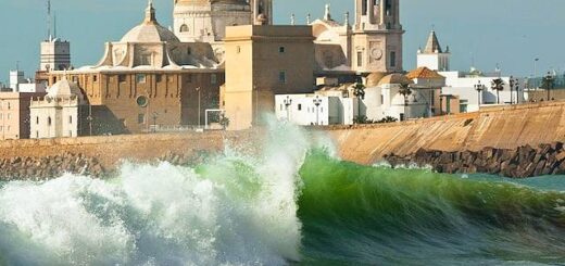 Beach in Cadiz Spain