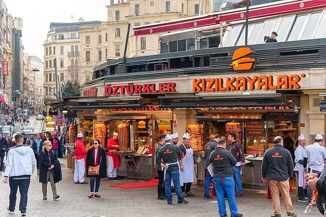 Search for the best Kebab in Istanbul